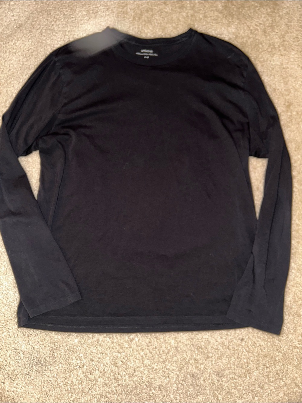 Vince Men's Pima Cotton Piqué Long-Sleeve T-Shirt